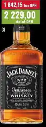 Ratio JACK DANIEL'S NOT Tennessee WHISKEY nabídka
