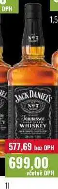 Ratio JACK DANIEL'S Jennessee WHISKEY nabídka