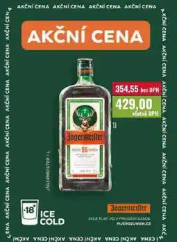 Ratio Jagermeister, 11 nabídka