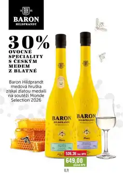 Ratio Baron Hildprandt medová hruška, 0,71 nabídka