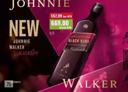 Ratio JOHNNIE WALKER BLACK, 0,71 nabídka