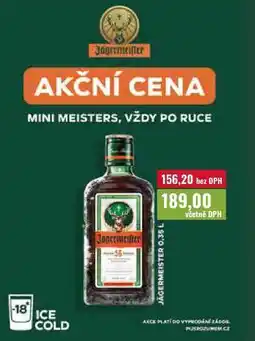Ratio JAGERMEISTER nabídka