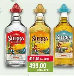 Ratio SIERRA TEQUILA nabídka