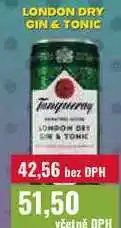 Ratio GIN & TONIC Tanqueray nabídka