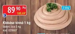 Qanto Klobása vinná nabídka