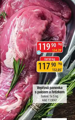 Qanto Vepřová panenka s palcem a řetízkem nabídka