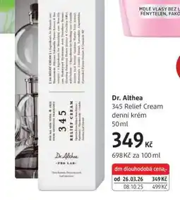 dm drogerie DR. ALTHEA nabídka