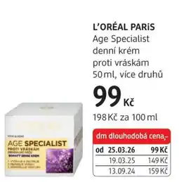 dm drogerie L'Oréal Paris nabídka