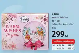 dm drogerie Balea nabídka