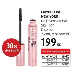 dm drogerie Maybelline New York nabídka