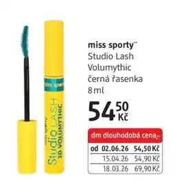 dm drogerie Miss Sporty nabídka