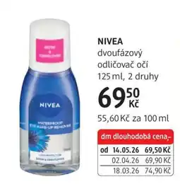dm drogerie Nivea nabídka