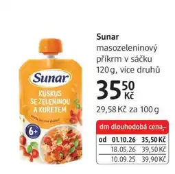 dm drogerie Sunar nabídka