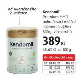 dm drogerie Kendamil nabídka