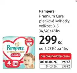 dm drogerie Pampers nabídka