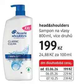 dm drogerie Head & Shoulders nabídka