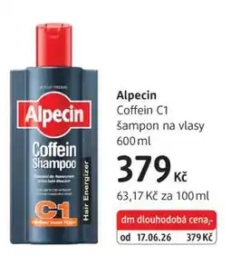 dm drogerie Alpecin nabídka