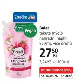 dm drogerie Balea nabídka