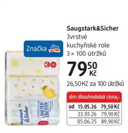 dm drogerie Saugstark&Sicher nabídka