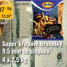 Qanto Aviko super křupavé hranolky nabídka