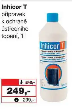 Barvy a laky drogerie Inhicor T přípravek k ochraně ústředního topení nabídka