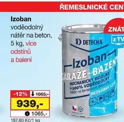 Barvy a laky drogerie Izoban voděodolný nátěr na beton nabídka