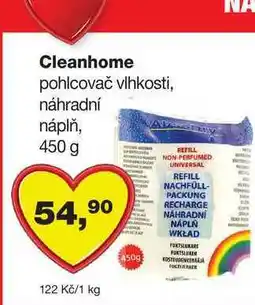 Barvy a laky drogerie Cleanhome pohlcovač vlhkosti, náhradní náplň nabídka
