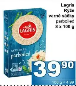 Jip Lagris rýže varné sáčky parboiled nabídka