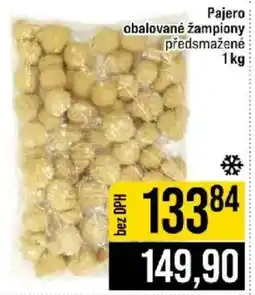 Jip Pajero obalované žampiony předsmázené nabídka