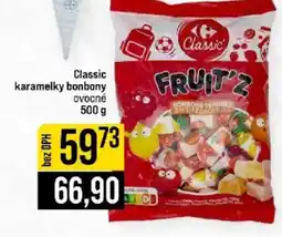 Jip Classic karamelky bonbony ovocné nabídka