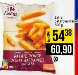 Jip Extra batátové hranolky nabídka