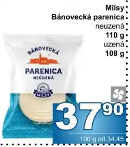 Jip Milsy bánovecká parenica neuzená nabídka