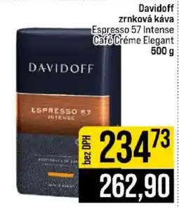 Jip Davidoff espresso 57 intense nabídka