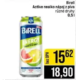 Jip Birell Active nealko nápoj z piva nabídka