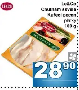Jip Le&Co kuřecí pecen plátky nabídka