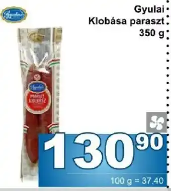 Gyulai klobása paraszt