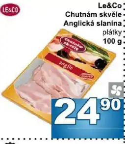 Jip Le&Co Anglická slanina plátky nabídka