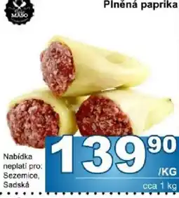 Jip Plněná paprika nabídka