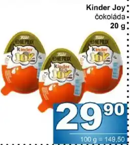 Jip Kinder Joy čokoláda nabídka