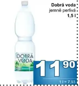Jip Dobrá voda jemně perlivá nabídka