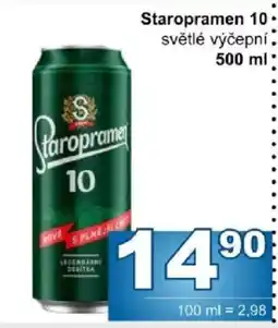 Jip Staropramen 10 nabídka