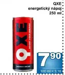 Jip Qxe energetický nápoj nabídka