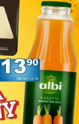 Jip albi karotte nabídka