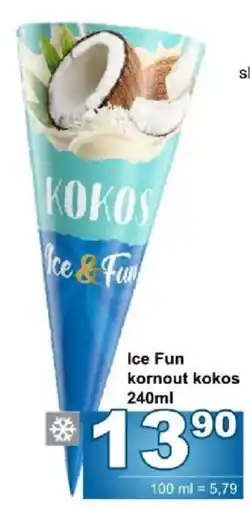 Jip Ice Fun kornout kokos nabídka