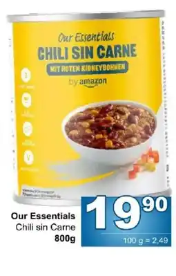 Jip Our Essentials Chili sin Carne nabídka
