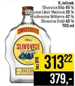 Jip R.Jelinek Slivovice nabídka