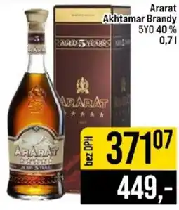 Jip Ararat Akhtamar Brandy nabídka