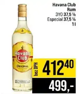 Jip Havana Club Rum 3YO 37,5 % nabídka