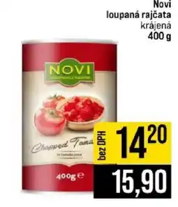 Jip Novi loupaná rajčata krájená nabídka