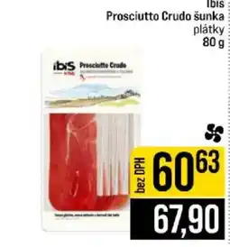 Jip Ibis prosciutto crudo šunka plátky nabídka